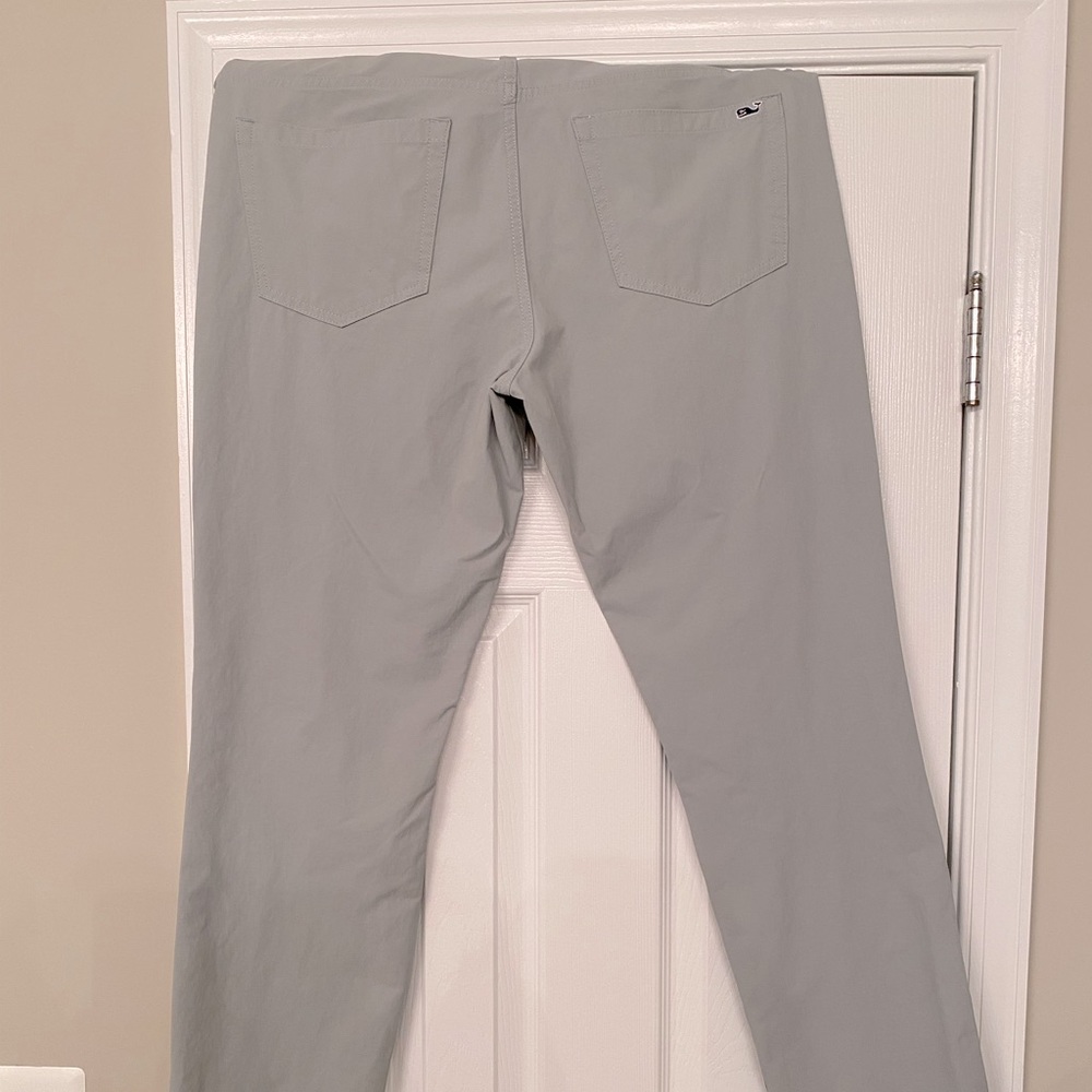 Vineyard Vines Performance 5 Pocket Pants - Light Grey 35x32